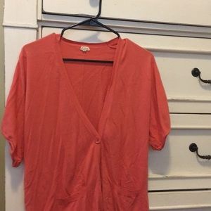 J.Crew Short sleeve Cardigan